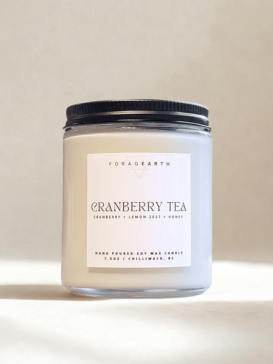 Cranberry Tea - Soy Wax Candle