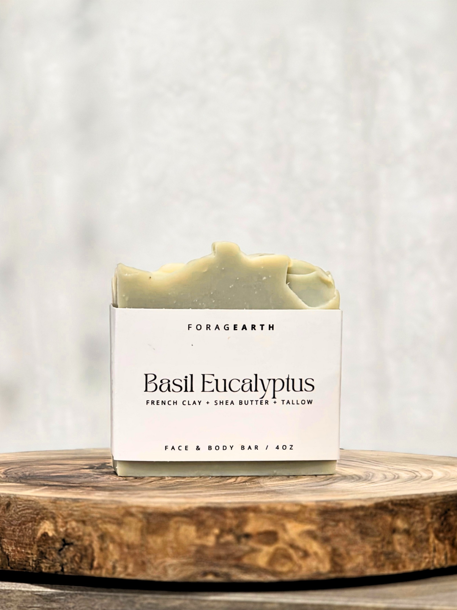 Basil Eucalyptus Face & Body Bar