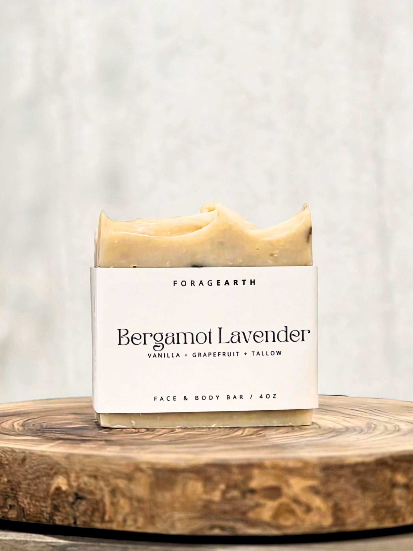 Bergamot Lavender Face & Body Bar