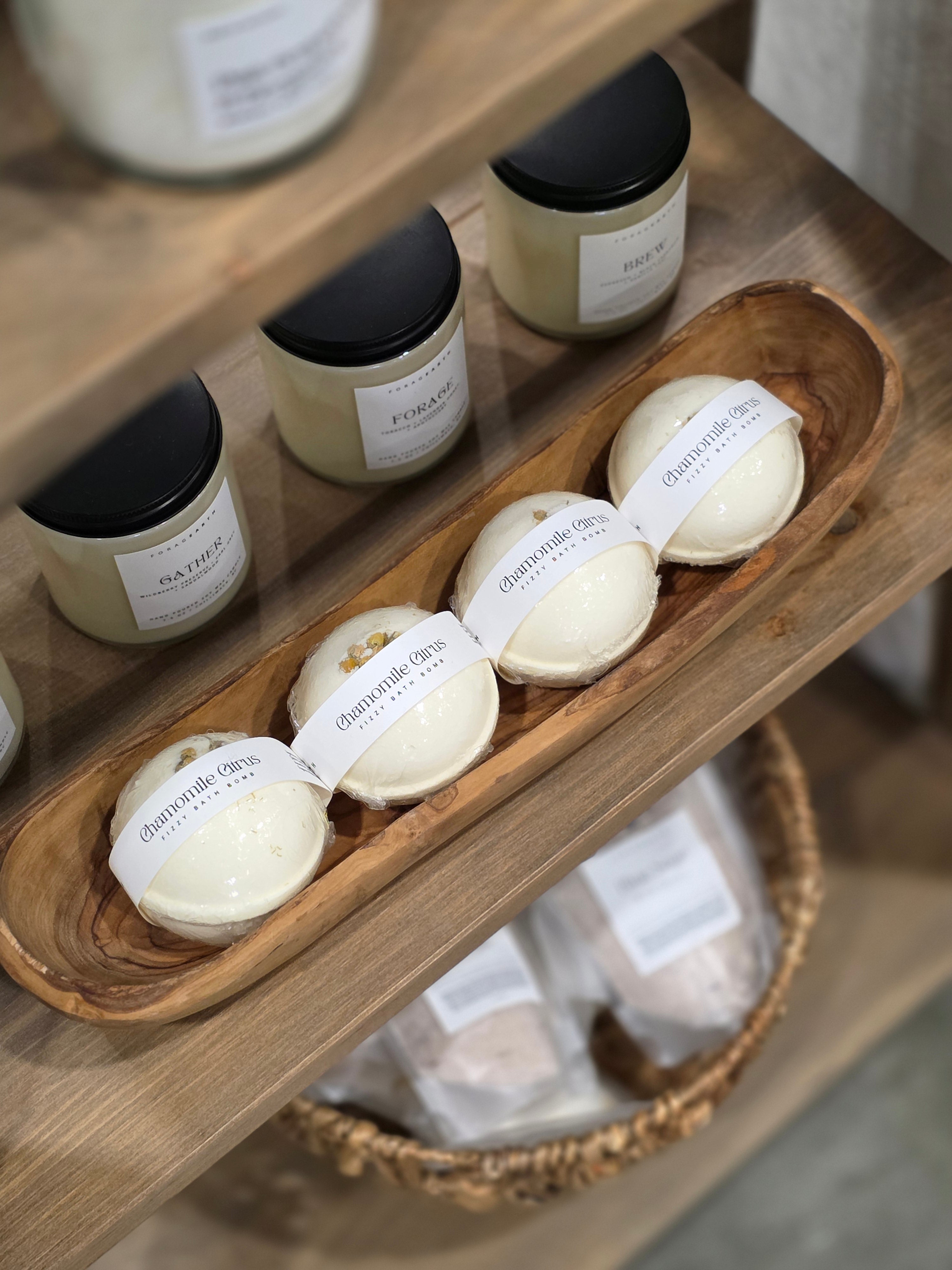 Chamomile Citrus Fizzy Bath Bomb