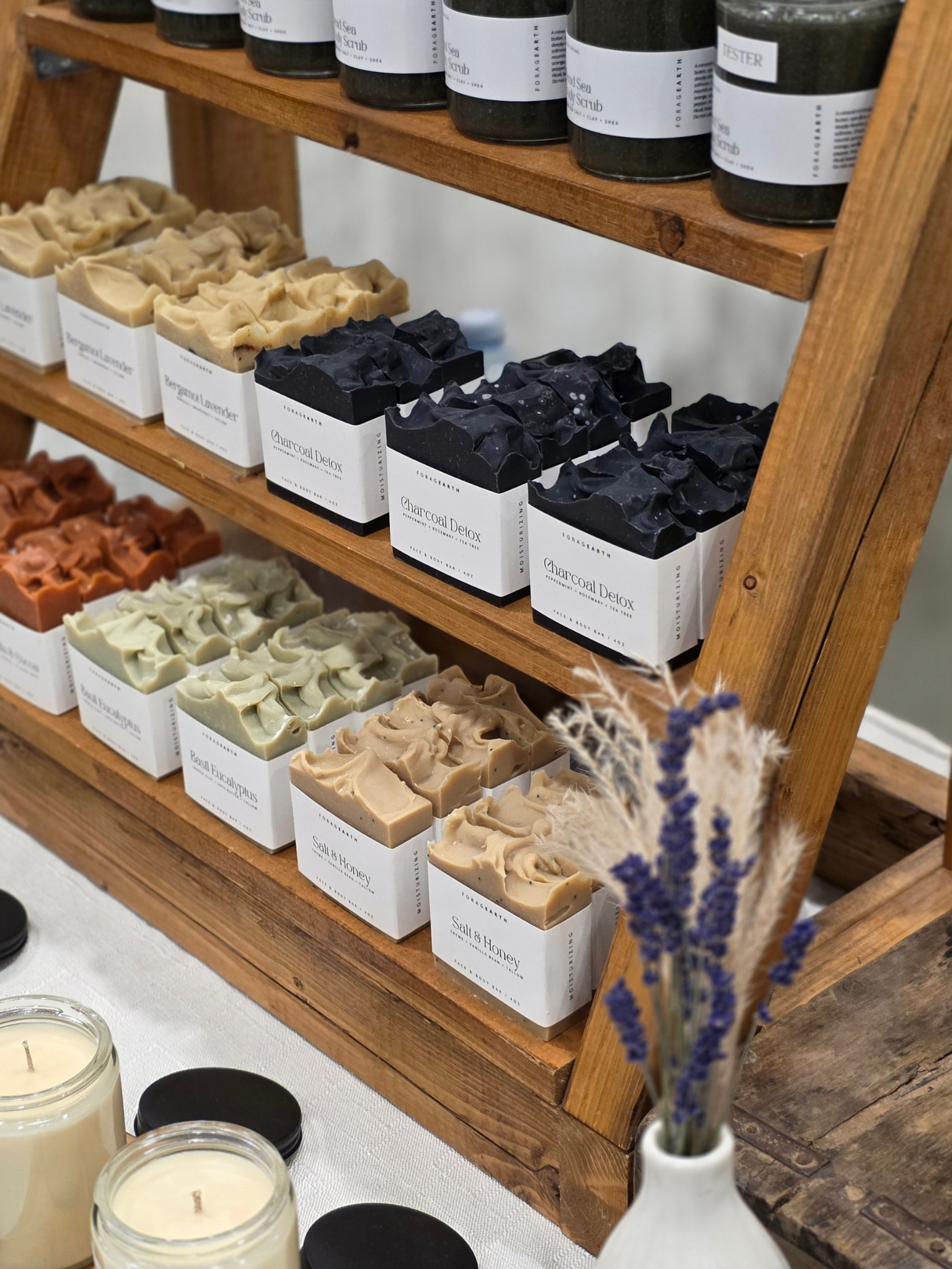 Bergamot Lavender Face & Body Bar