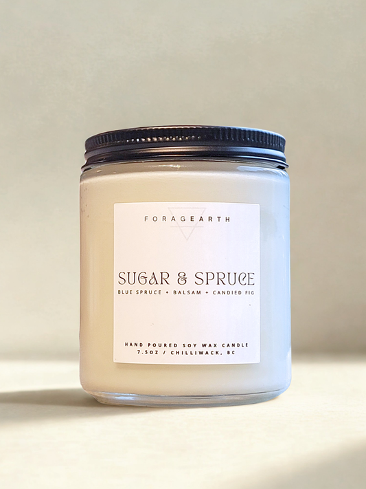 Sugar & Spruce - Soy Wax Candle